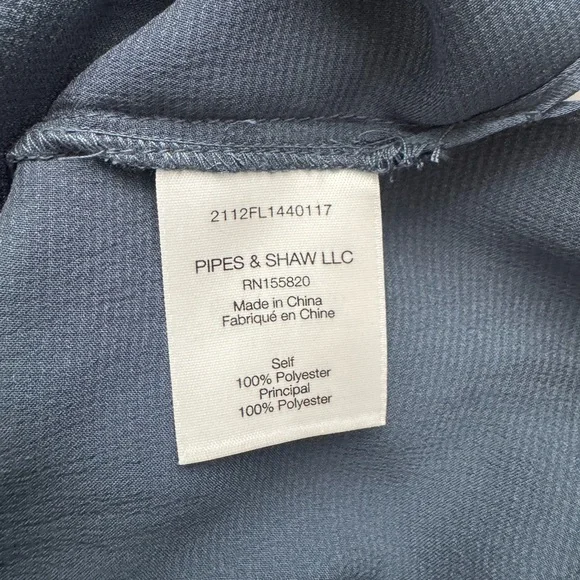 Veronica Beard Mandell top in slate - Picture 7 of 7